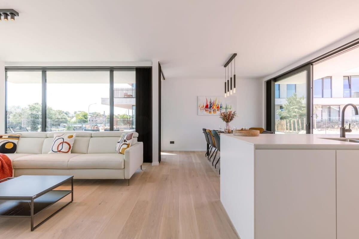 New, Luxurious And Modern Apartment With Private Parking Koksijde Exteriér fotografie